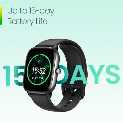 Amazfit GTS 4 Mini Smartwatch with Built-in 24-Hour Heart Rate and Blood Oxygen Monitoring by Alexa, 5 Satellite Tracking Systems, 120+ Sports Modes, 5 ATM Fitness Tracker