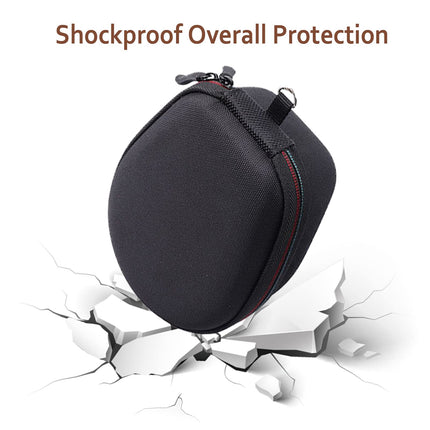 Joogee Hard Case Compatible with AfterShokz Trekz Air/Aeropex/Titanium Mini Open Ear Wireless Bone Conduction Headphones AS650 / AS800, Charging Cable Storage Box, Black (Case Only)