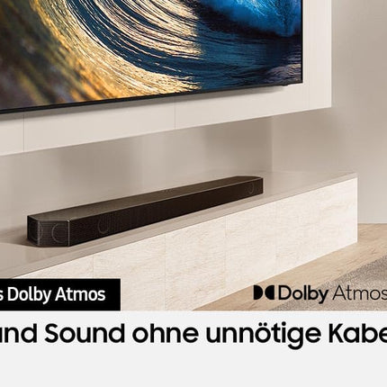 Samsung HW-Q935GD 9.1.4-kanaliga Q-Soundbar teleritele, 2.0.2-kanaliga tagumised kõlarid, Bluetooth-kõlar juhtmevaba Dolby Atmose / DTS:X-iga, Q-Symphony [2024]