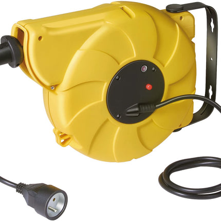 Brennenstuhl 1241101 Kaablitrummel automaatne elektriline 10 + 1,5 m H05VV-F 3 G1,5