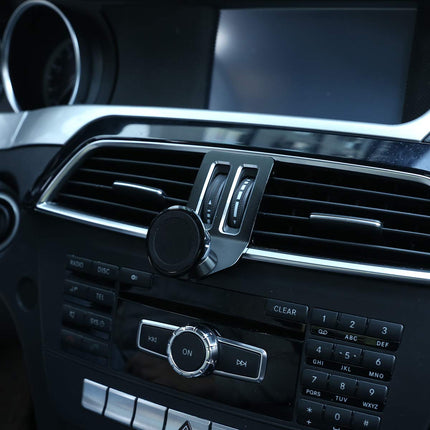 YIWANG alumiiniumisulamist mobiiltelefoni hoidik Benz C-klassi W204 2008-2013 autotarvikutele