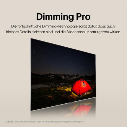 LG 55QNED86T6A televiisor 55" (139 cm) QNED-teler (α8 4K tehisintellektiga protsessor, webOS 24, HDR10, kuni 120 Hz) [Mudeliaasta 2024]