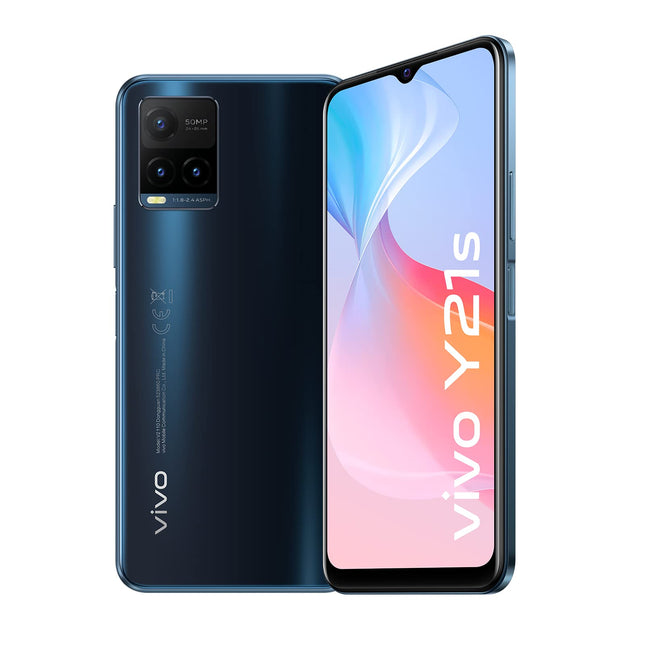VIVO Y21s 4GB +128GB nutitelefon, 50MP põhikaamera, 5000mAh aku, kiirlaadimine 18W võimsusega, 8MP Super Night Selfie, kaks SIM-kaarti ja kahekordne ooterežiim (kesköösinine)