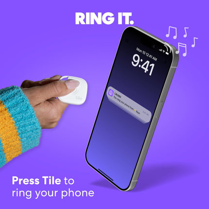 Tile by Life360 Mate (2024) – Bluetooth Tracker, Key and Item Finder for Keys, Bags, and More. Phone Finder. iOS &amp; Android Compatible. Phone Finder. 1-Pack (Navy Blaze)