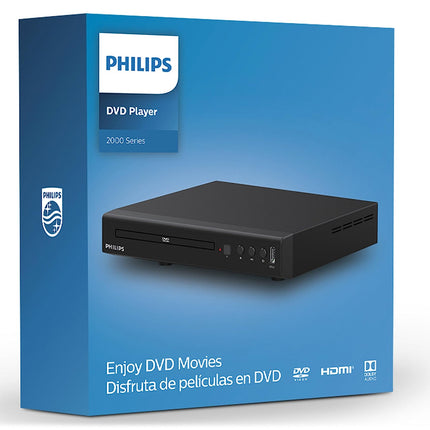 Philips TAEP200 DVD-mängija/CD-mängija - DVD-mängija HDMI, Full HD, USB Media Linki ja DivX Ultraga - kaugjuhtimispuldiga