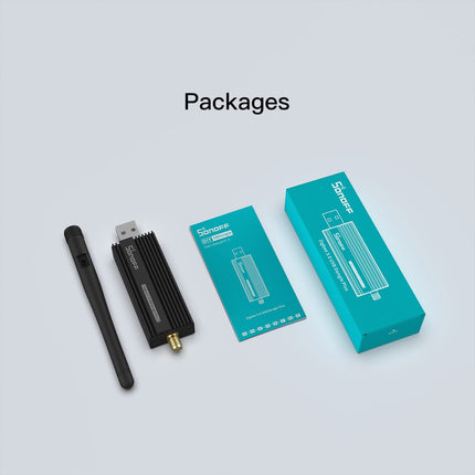 SONOFF Zigbee 3.0 USB Dongle Plus, Zigbee Gateway TI CC2652P + CP2102N Zigbee USB Stick, Zigbee Hub for ZHA in Home Assistant or Zigbee2MQTT, Open HAB etc.