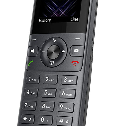 Yealink W73P DECT IP-telefonisüsteem (W70B baas + W73H telefonitoru) must