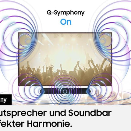 Samsung HW-S66GD 3.1-kanaliga kõik-ühes heliriba teleritele, Bluetooth-kõlar juhtmevaba Dolby Atmos 5.0 / DTS Virtual:X, Q-Symphony ja Adaptive Sound Lite'iga [2024]