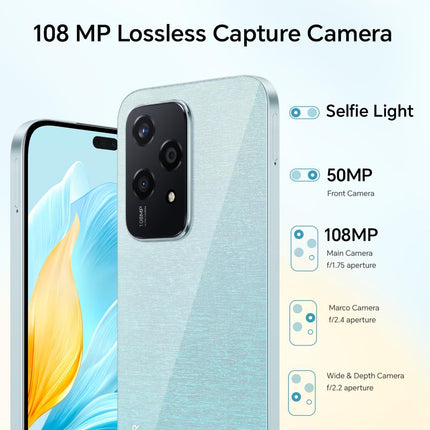 Nutitelefon Honor 200 Lite 6.7 5G topelt nano SIM 256 Go Vert