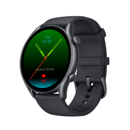 Amazfit GTR 3 Pro 46mm Smartwatch GPS Fitness Watch with Heart Rate, Sleep, Stress, SpO2 Monitoring, Sport Watch with over 150 Sport Modes, Bluetooth Calling, Music Control, Alexa