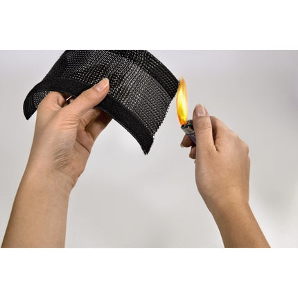 Hama Easy Flexwrap kaablikimpude kangast ümbris, 1,8 m, must