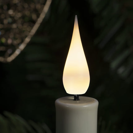 Konstsmide 1911-210 Christmas tree lighting indoor battery-operated number of bulbs 12 LED, White