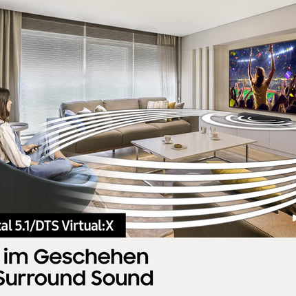 Samsung HW-S56B 3.0-kanaliga S-heliriba (Saksa mudel), juhtmevaba Dolby Atmos 5.0 / DTS Virtual:X, Q-Symphony, sisseehitatud keskkõlar [2022]