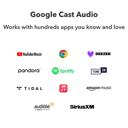 WiiM Pro AirPlay 2 Receiver, Chromecast Audio, WiFi Multiroom Streamer, works with Alexa, Siri and Google Assistant, streams Hi-Res Audio from Spotify, Amazon Music, Tidal and more Bluetooth