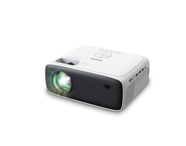 Philips NeoPix 200, projektor Full HD 1080p, kõrge kontrastsus, mitu pildikorrektsiooni paindlikuks paigaldamiseks, mitu HDMI-porti