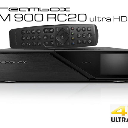 Dreambox DM900 RC20 UHD 4K 1x kahekordne DVB-S2X MS-tuuner E2 Linux PVR-valmis vastuvõtja