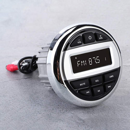 Mere Bluetooth stereoraadio, veekindel Bluetooth MP3-mängija Digitaalne stereo FM AM raadio USB laadimine merepaadile jahtmootorrattale