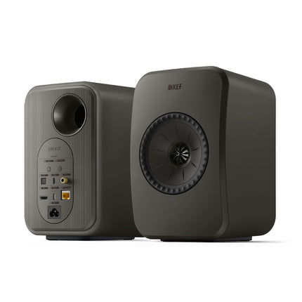 KEF LSX II LT juhtmevabad riiulikõlarid, grafiithall | Muusika | TV ja kodune meelelahutus | Mängud | HDMI ARC | USB-C | Bluetooth | AirPlay 2 | Chromecast | Spotify