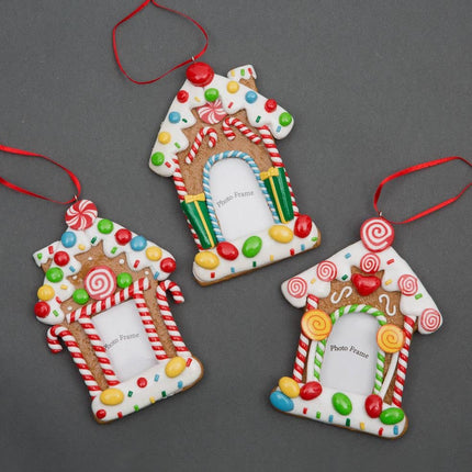 Hanging Christmas tree decorated with candy cane, customizable, 12-piece set