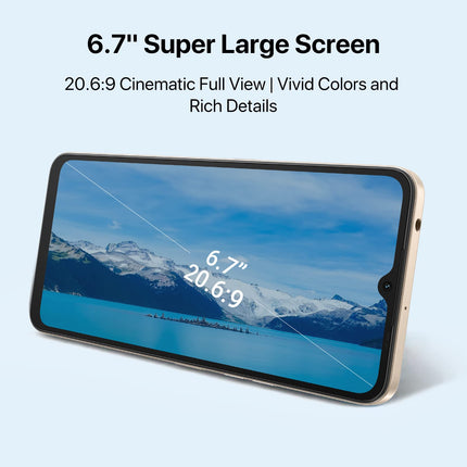 UMIDIGI nutitelefon ilma lepinguta, odav, A13 Pro (128GB) mobiiltelefonid NFC-ga, 48MP+16MP kaamera, 6,7" HD+ ekraan, 4GB RAM, Android 11 SIM-vabad mobiiltelefonid, 5150mAh kaheksatuumaline, 4G kahekordne SIM/sõrmejälg/GPS