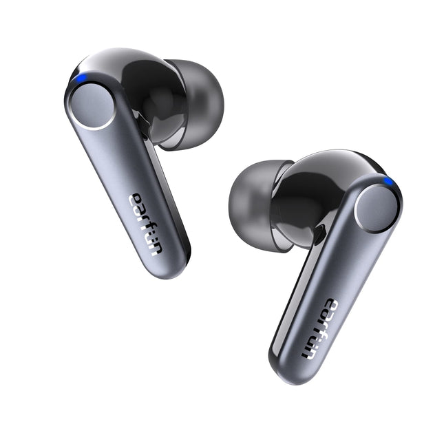 EarFun Air Pro 3 Bluetooth kõrvaklapid, 43dB hübriidsed aktiivse mürasummutusega juhtmevabad kõrvaklapid, HiFi heli Qualcomm aptX adaptiivne, 6 mikrofoni cVc 8.0 kõned, mitmikpunkt, 45H aku, rakenduse juhtimine