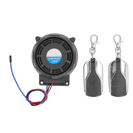 Headerbs Motorcycle Alarm System, Motorcycle Security Alarm System, Anti-theft Device, 2 Remote Controls, 12 V, Waterproof, Universal for Motorcycles