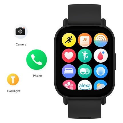 Xiaomi Redmi Watch 5 Lite - 1,96-tolline AMOLED-ekraan, üle 150 treeningrežiimi, pulsimõõtja, Bluetooth-kõned, mürasummutus, täiustatud tervisemonitooring, 18-päevane aku tööiga (must)