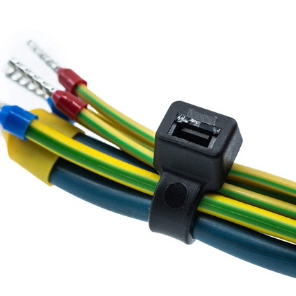 ERKO Cable Ties Black 540 x 7.6 mm 100 Pieces UV-Resistant 54kg Tensile Strength for Cable Management, Ultra Strong, Large, Long, Temperature-Resistant, Chemical-Resistant, Durable
