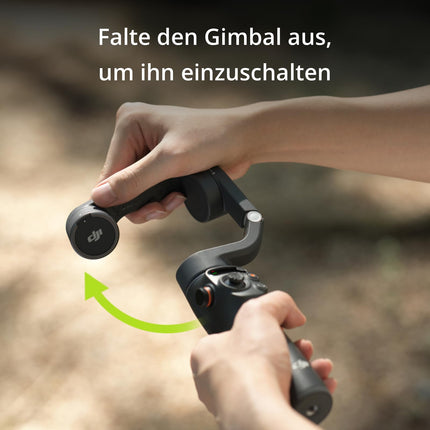 DJI Osmo Mobile 6 stabilisaator iPhone'ile ja Androidile, 3-teljeline mobiiltelefoni stabilisaator, sisseehitatud pikendusvarras, objekti jälgimine, kaasaskantav ja kokkupandav, vlogimise stabilisaator, YouTube TikTok