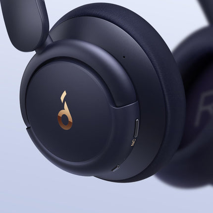 Soundcore by Anker Q30 Bluetooth kõrvaklapid, hübriidne aktiivne mürasummutus, kohandatavad režiimid, kõrglahutusega heli, ekvalaiser rakenduses, 40-tunnine aku, mugav sobivus, kahe seadme ühendus (sinine)