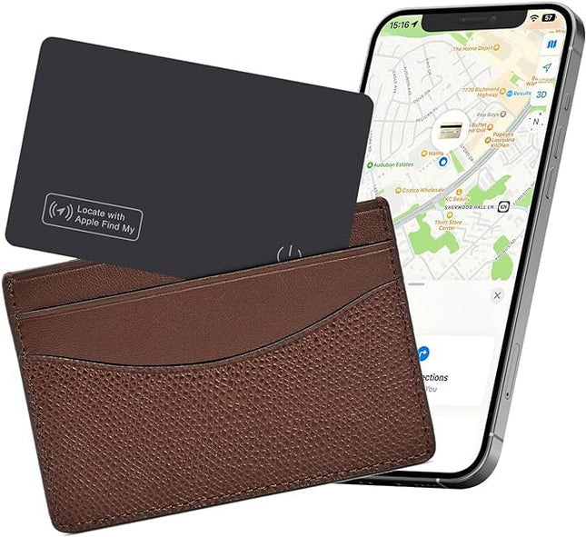 Reyke õhuke rahakoti jälgimiskaart, laetav rahakotiotsija, IP67 veekindel, töötab Apple Find My'ga (ainult iOS), pagasisiltide, telefoni ja passide sorteerija