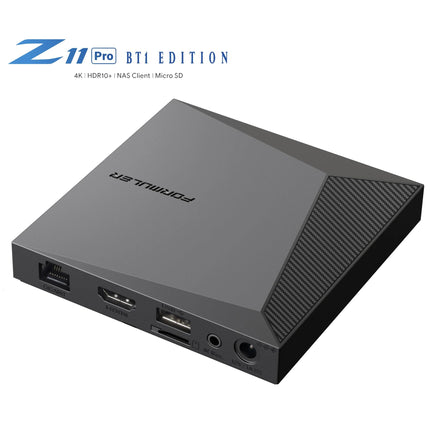 Formuler Z11 PRO 4K BT1 Edition Android 11 OTT meediapleier, 4K UHD HDR10+ nutikas OTT IP meedia voogedastusboks WiFi-ga, BT kaugjuhtimispult, Widevine L1 tugi, MYTVOnline3 rakendus, HTS e-com HDMI-kaabel