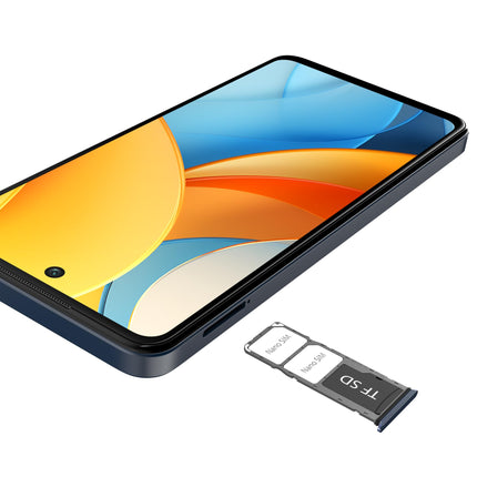 ZTE nutitelefon Blade V60 VITA 2024 (16,76 cm (6,6 tolli) HD+ ekraan, 4G LTE, 4 GB muutmälu ja 256 GB sisemälu, 50 MP põhikaamera ja 8 MP esikaamera, kahe SIM-kaardiga kaamera, Android 13) sinine