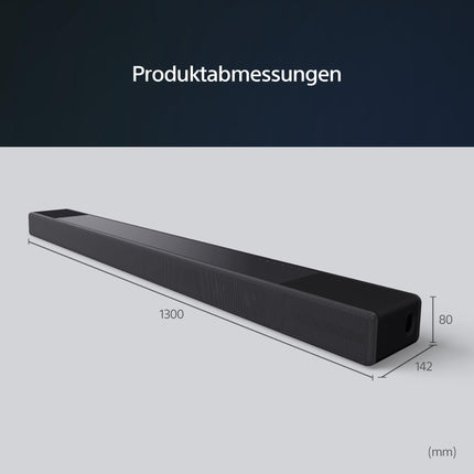 Sony HT-A3000 3.1 ch Dolby Atmos Soundbar for TV, with built-in subwoofer, 360 spatial sound mapping, works with Alexa and Google Assistant