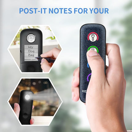 Key Finder, CHLOVOE Item Finder with Advanced Fabric Remote Control and Slim Receivers, Key Wallet Finder with 85 dB Loud (1 RF Transmitter, 4 Receivers)