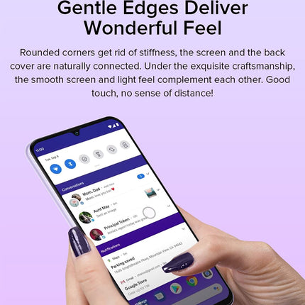 Ulefone 3G Smartphone without Contract, Note 6, 8.5mm Ultra Slim Dual-SIM Mobile Phone, 6.1'' HD+ Screen, 3-Card Slot Design, Android 11 Go, 1GB + 32GB, 2MP + 5MP Camera, Face Unlock GPS Green