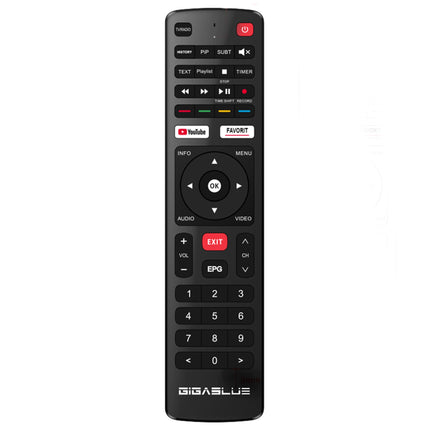 GigaBlue UHD Trio 4K PRO - 1xDVB-S2X MS + 1xDVB-C/T2 kombineeritud vastuvõtja satelliit-, kaabel-/T2 signaalide jaoks, E2 Linux TV nutiteleri karp, meedia taasesitus, PVR-funktsioon, 1200Mbps WiFi, HTS e-com HDMI-kaabel