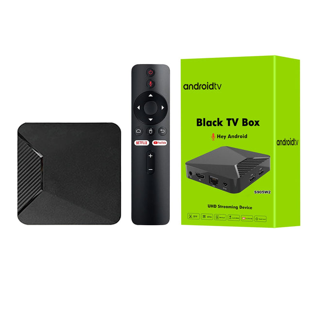 BOXPUT Q5 Plus telekast, Androidiga telekast, digiboks, teleri digiboks, Androidi digiboks, Android 11.0, S905W2 kiip, BT5.2 kahekordne WiFi 2.4G/5G, 4-tuumaline 4K dekodeeriv telekast (2GB/16GB)