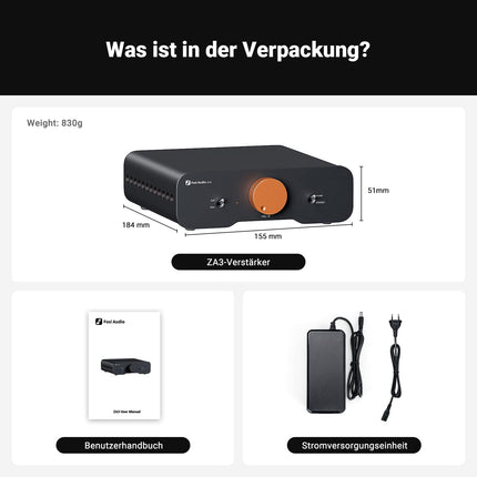 Fosi Audio ZA3 stereo/mono HiFi võimendi TPA3255 kiipidega, tasakaalustatud XLR-RCA sisendite ja 12V Trigger-sisendiga, minivõimendi audiomonoblokk laua-, riiuli- ja subwooferite jaoks.