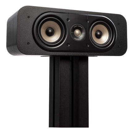 Polk Audio Signature Elite ES30 keskkõlar, õhuke, kõrgresolutsiooniga keskkõlar, Hi-Res sertifitseeritud, Dolby Atmos ja DTS:X ühilduv (tükk), must