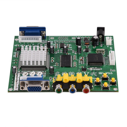 Mänguvideo väljundmuunduri kaart CGA/EGA/YUV/RGB VGA mänguvideo muunduri adapterplaat CRT LCD PDP jaoks, muundurplaat toetab igat tüüpi VGA-sid