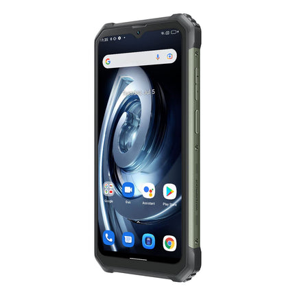 Blackview BV7100 - Võimsa akuga (13000 mAh) nutitelefon - Vastupidav, Sõjaväestandard MIL-STD-810H - Veekindel, Põrutuskindel - 128GB, Kolmekordne Tagumine Kaamera 12MP, Esikaamera 8MP - Must