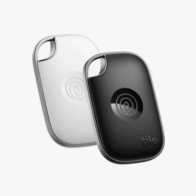 Tile by Life360 Pro (2024) – võimas Bluetooth-jälgija, võtme- ja esemeotsija võtmete, kottide ja muu jaoks. Ühildub iOS-i ja Androidiga. Telefoniotsija. 2 tk pakis (must/valge).