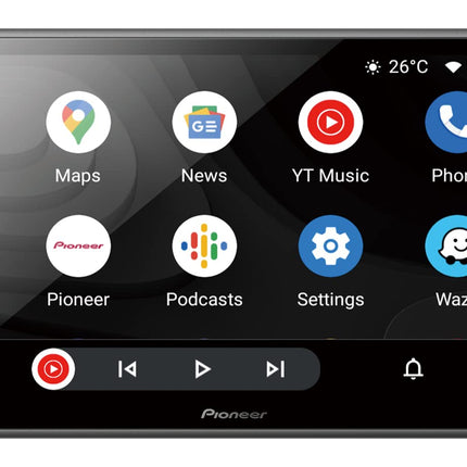 Pioneer SPH-EVO950DAB-CUNI2 – 2DIN universaalne meediavastuvõtja, mahtuvuslik 9-tolline puutetundlik paneel, WiFi, Apple CarPlay, Android Auto ja DAB+ tugi