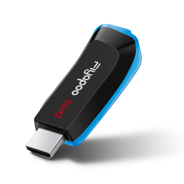 FIYAPOO juhtmevaba HDMI Miracasti adapter voogedastuseks, WiFi Miracasti adapter 4K iPhone'ile/iPadile/Androidile/iOS-ile/Windowsile/Macile sülearvutile, PC HD Fire Stick telerile/monitorile/projektorile (toetab Miracasti, DLNA-d, Airplayd)