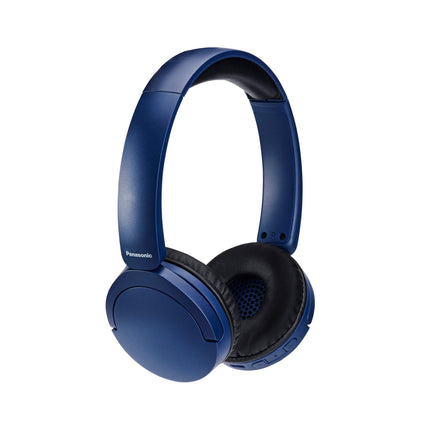 Panasonic HF630B, juhtmevabad tänavakõrvaklapid, kõrvapealsed, sisseehitatud mikrofon, Bluetooth 5.3, mitmepunktiline, pöörlev disain, kuni 72 tundi taasesitust, USB-C, sinine