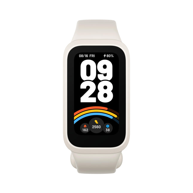 Xiaomi Smart Band 9 Active White – 1,47-tolline TFT-ekraan, 18-päevane aku tööiga, 50 spordirežiimi, SPO₂-andur, veekindlus kuni 5 ATM-i