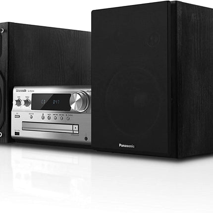 Panasonic SC-PMX94EG-S mikro-HiFi-süsteem (120 W RMS, digitaalne DAB+, CD, FM, Bluetooth, USB, AUX) hõbedane, üks suurus