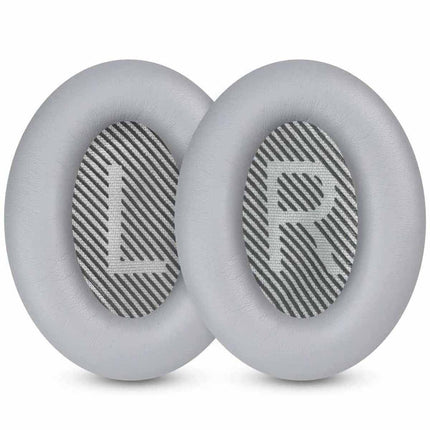 QC35 Ear Pads QC35 ii Ear Pads Replacement Ear Pads for Bose QuietComfort 35/35ii/25/15, QC2 AE2/AE2i/AE2w, SoundLink/SoundTrue Around-Ear Headphones, with Premium Memory Foam &amp; Protein Leather (Gray)