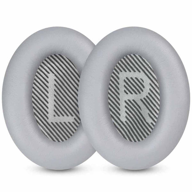 QC35 kõrvapadjad QC35 ii kõrvapadjad. Vahetuskõrvapadjad Bose QuietComfort 35/35ii/25/15, QC2 AE2/AE2i/AE2w, SoundLink/SoundTrue kõrvaümbruse kõrvaklappidele, esmaklassilise mäluvahu ja proteiinnahaga (hall).